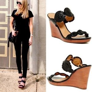 Black jack Rogers wedges